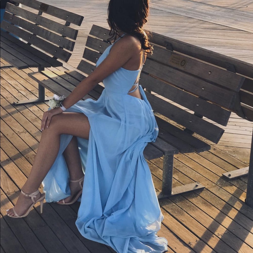 Baby Blue prom/wedding dress